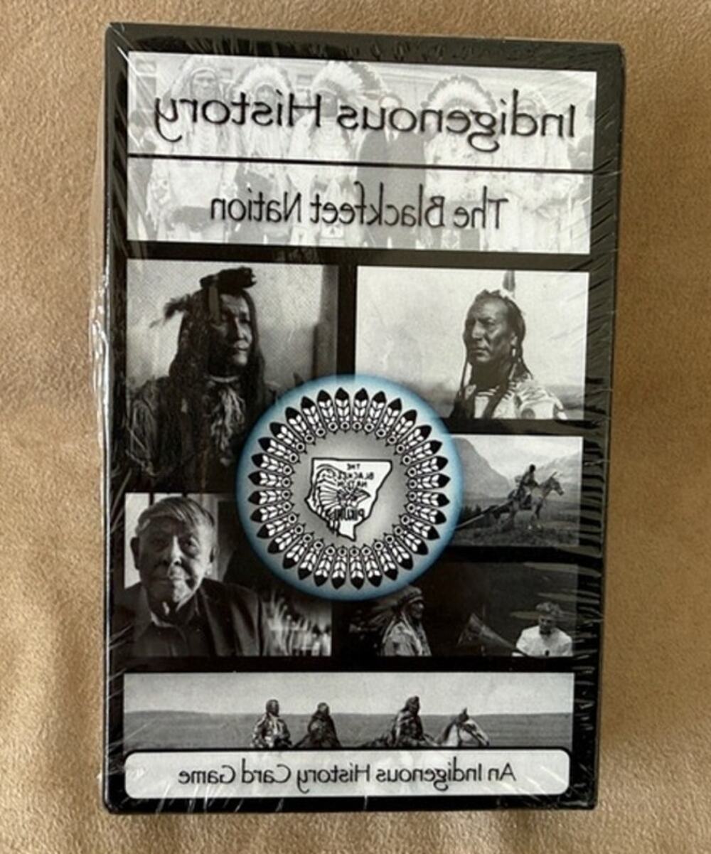 Indigenous History Blackfeet Nation Multiplayer Card Game New in Box